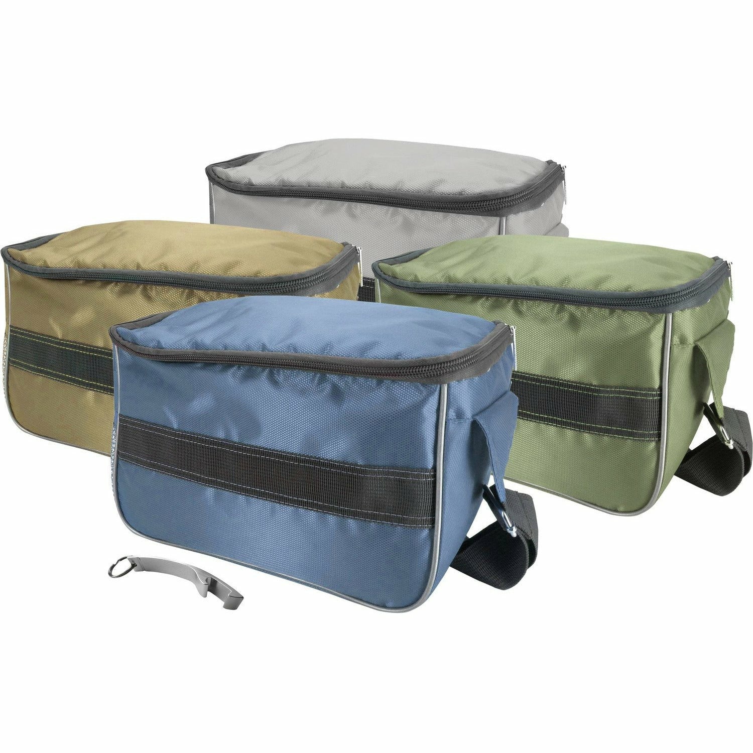 ICE BOX - Borsa termica 8 litri con apribottiglia - h19x27x19 cm